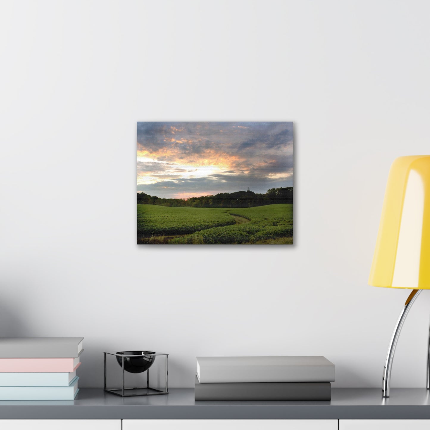 Midwest Sunset Photography Canvas Gallery Wrap