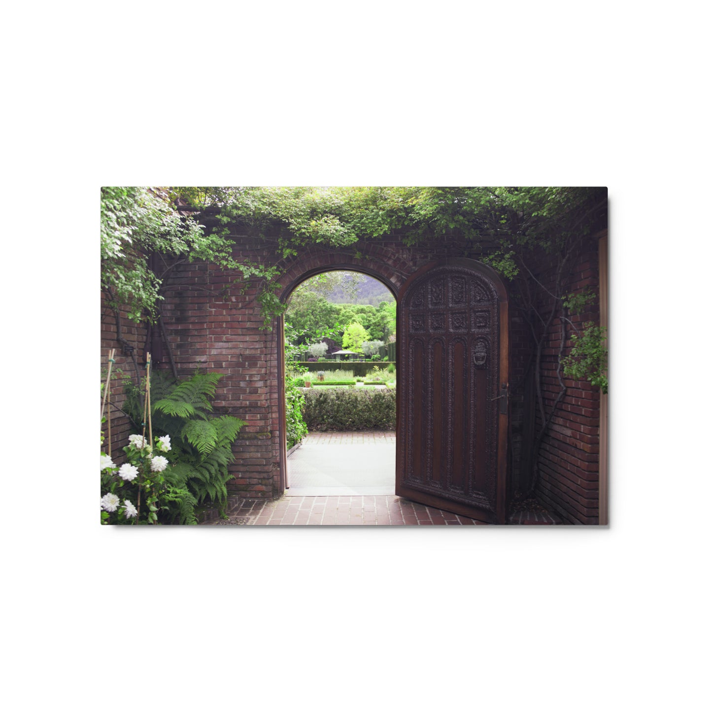 Garden Door Photography Metal prints | Aluminum Print