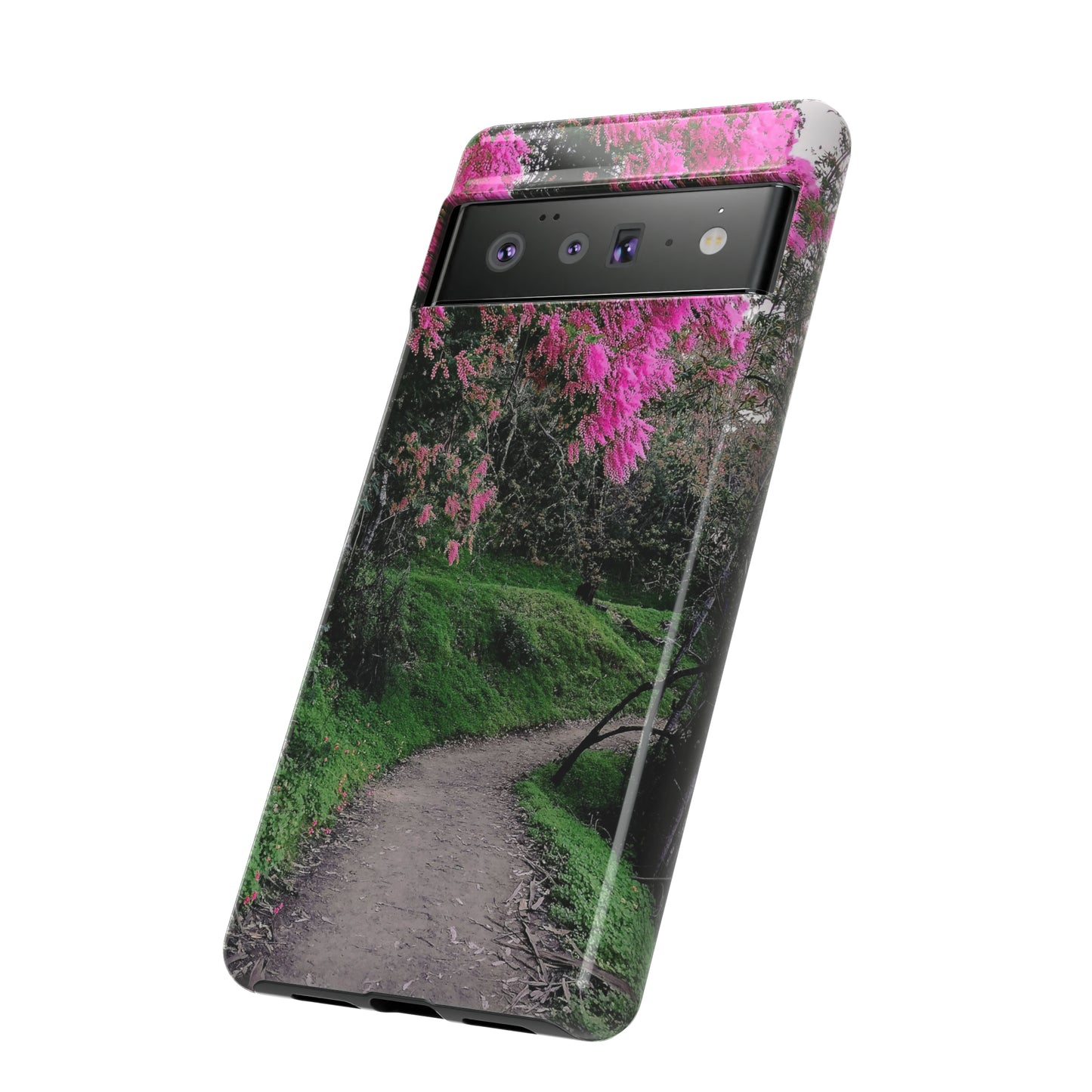 Scenic Path Phone Case | Floral Photography Phone Case | iPhone | Pixel | Samsung