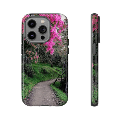 Scenic Path Phone Case | Floral Photography Phone Case | iPhone | Pixel | Samsung