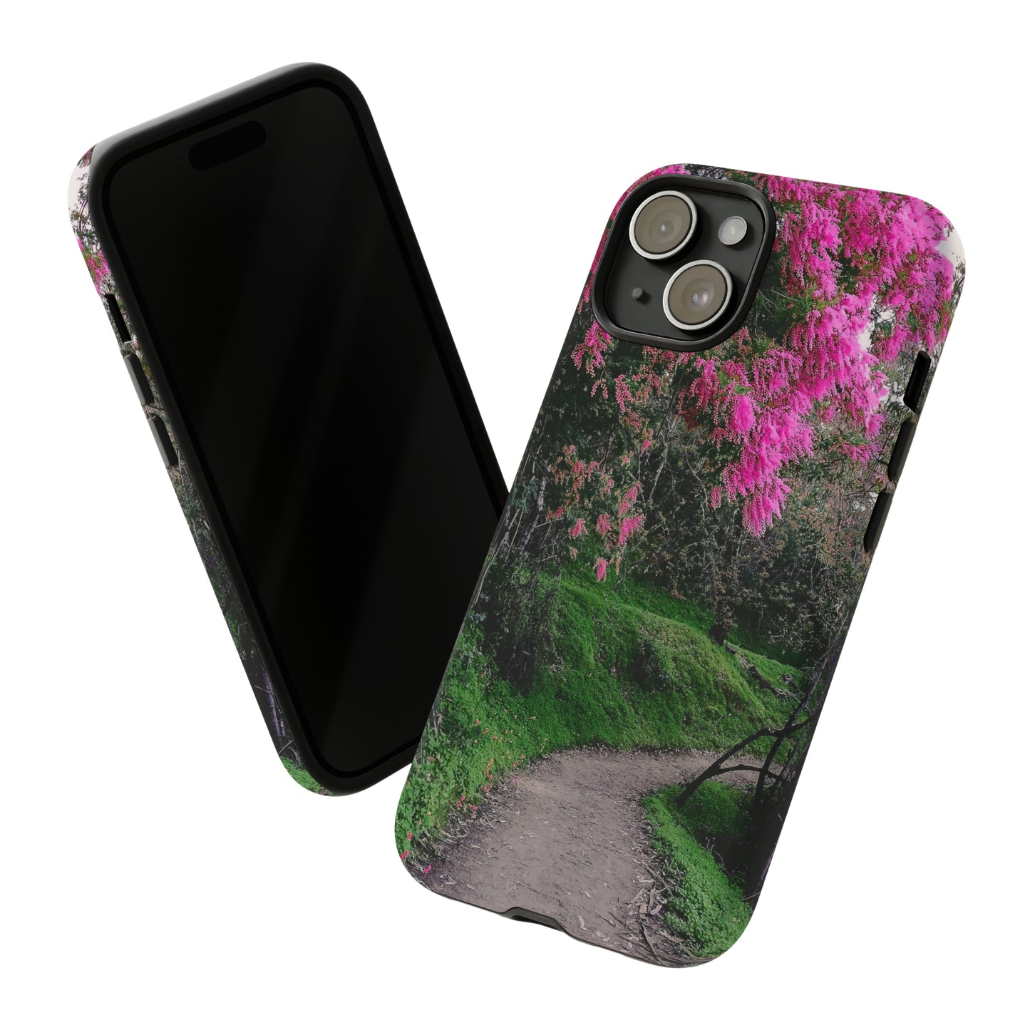 Scenic Path Phone Case | Floral Photography Phone Case | iPhone | Pixel | Samsung