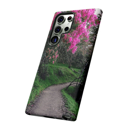 Scenic Path Phone Case | Floral Photography Phone Case | iPhone | Pixel | Samsung