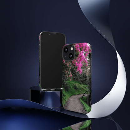 Scenic Path Phone Case | Floral Photography Phone Case | iPhone | Pixel | Samsung