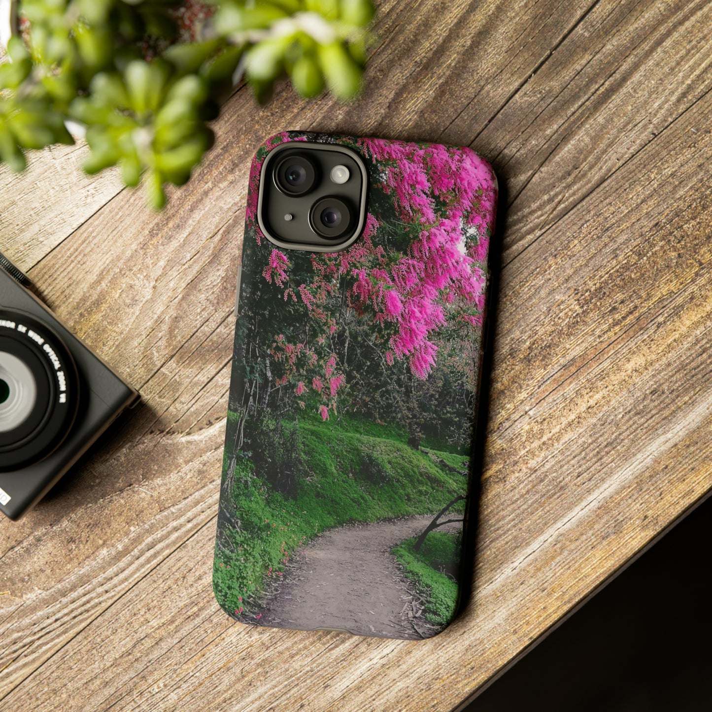 Scenic Path Phone Case | Floral Photography Phone Case | iPhone | Pixel | Samsung