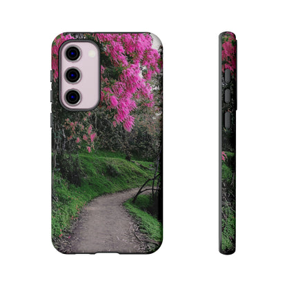 Scenic Path Phone Case | Floral Photography Phone Case | iPhone | Pixel | Samsung