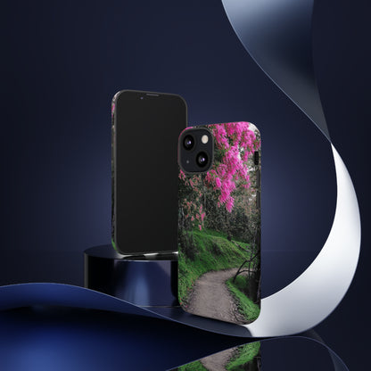 Scenic Path Phone Case | Floral Photography Phone Case | iPhone | Pixel | Samsung