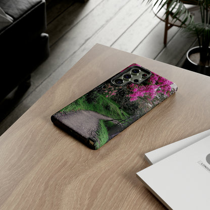 Scenic Path Phone Case | Floral Photography Phone Case | iPhone | Pixel | Samsung