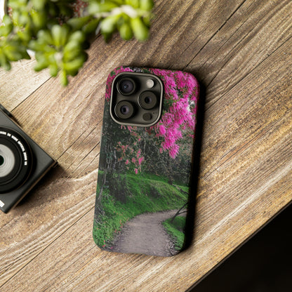 Scenic Path Phone Case | Floral Photography Phone Case | iPhone | Pixel | Samsung