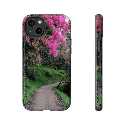 Scenic Path Phone Case | Floral Photography Phone Case | iPhone | Pixel | Samsung