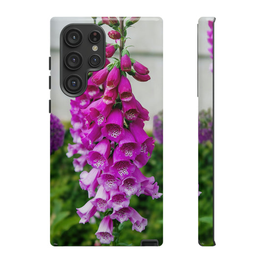 Foxglove Flower Photography Tough Cases | iPhone, Pixel, Galaxy Phone Cases