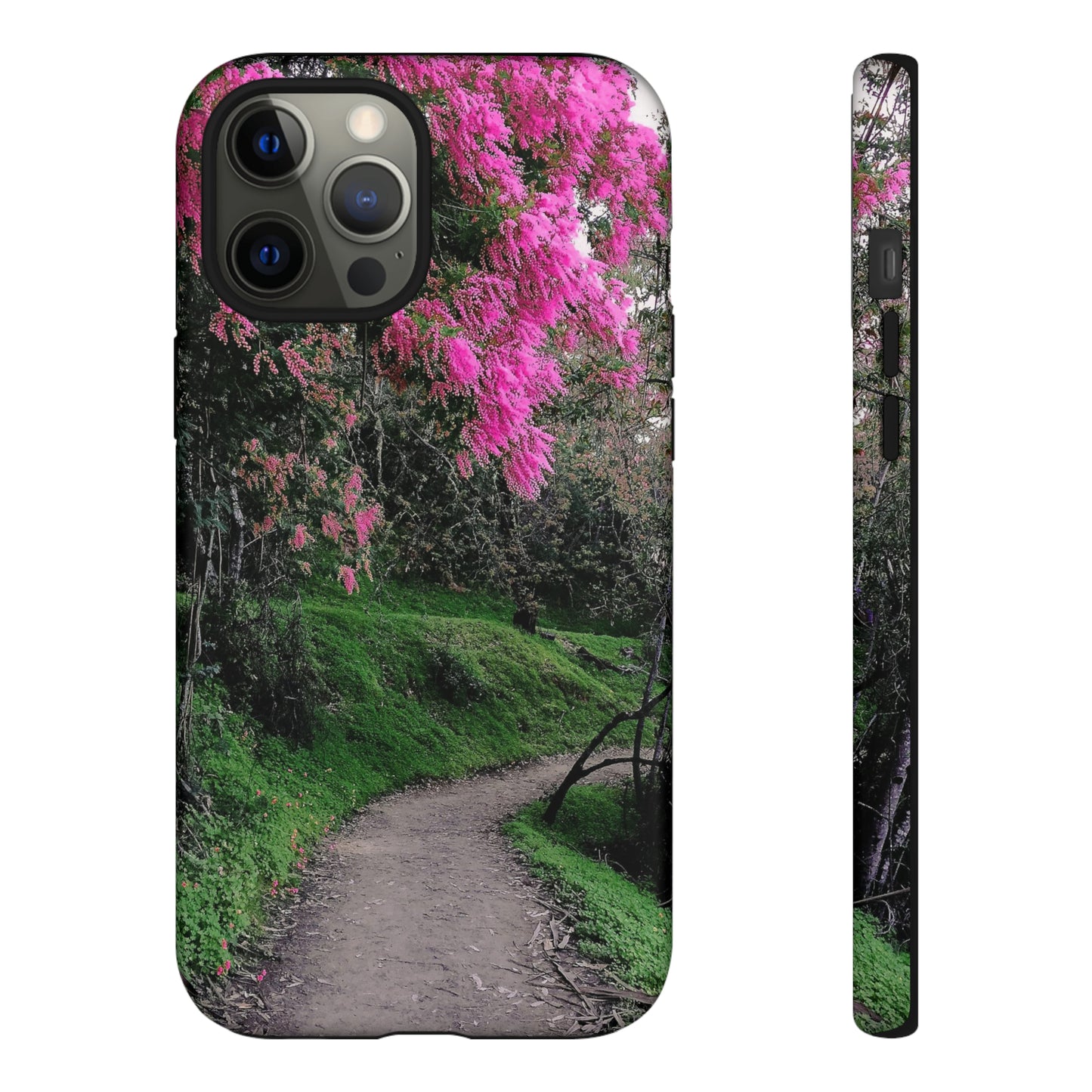 Scenic Path Phone Case | Floral Photography Phone Case | iPhone | Pixel | Samsung