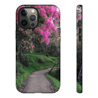 Scenic Path Phone Case | Floral Photography Phone Case | iPhone | Pixel | Samsung