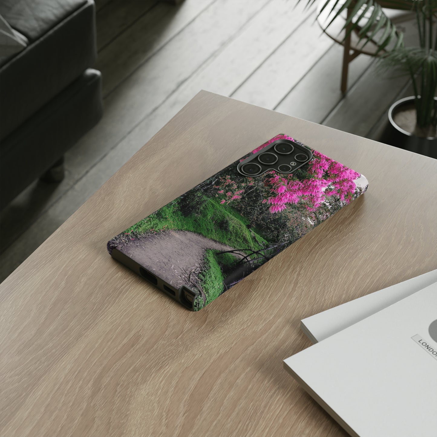 Scenic Path Phone Case | Floral Photography Phone Case | iPhone | Pixel | Samsung