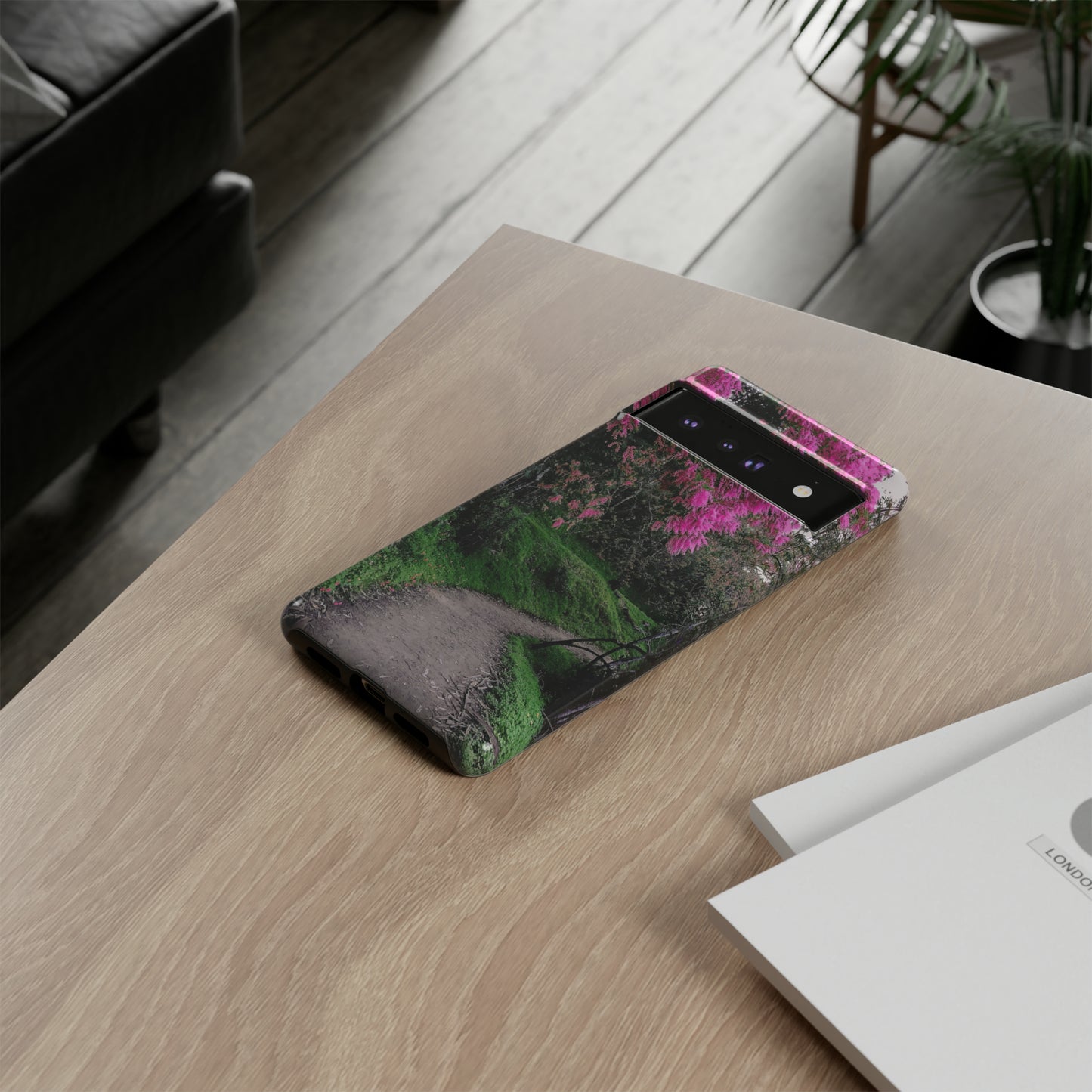 Scenic Path Phone Case | Floral Photography Phone Case | iPhone | Pixel | Samsung