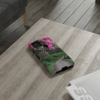 Scenic Path Phone Case | Floral Photography Phone Case | iPhone | Pixel | Samsung