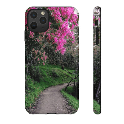 Scenic Path Phone Case | Floral Photography Phone Case | iPhone | Pixel | Samsung