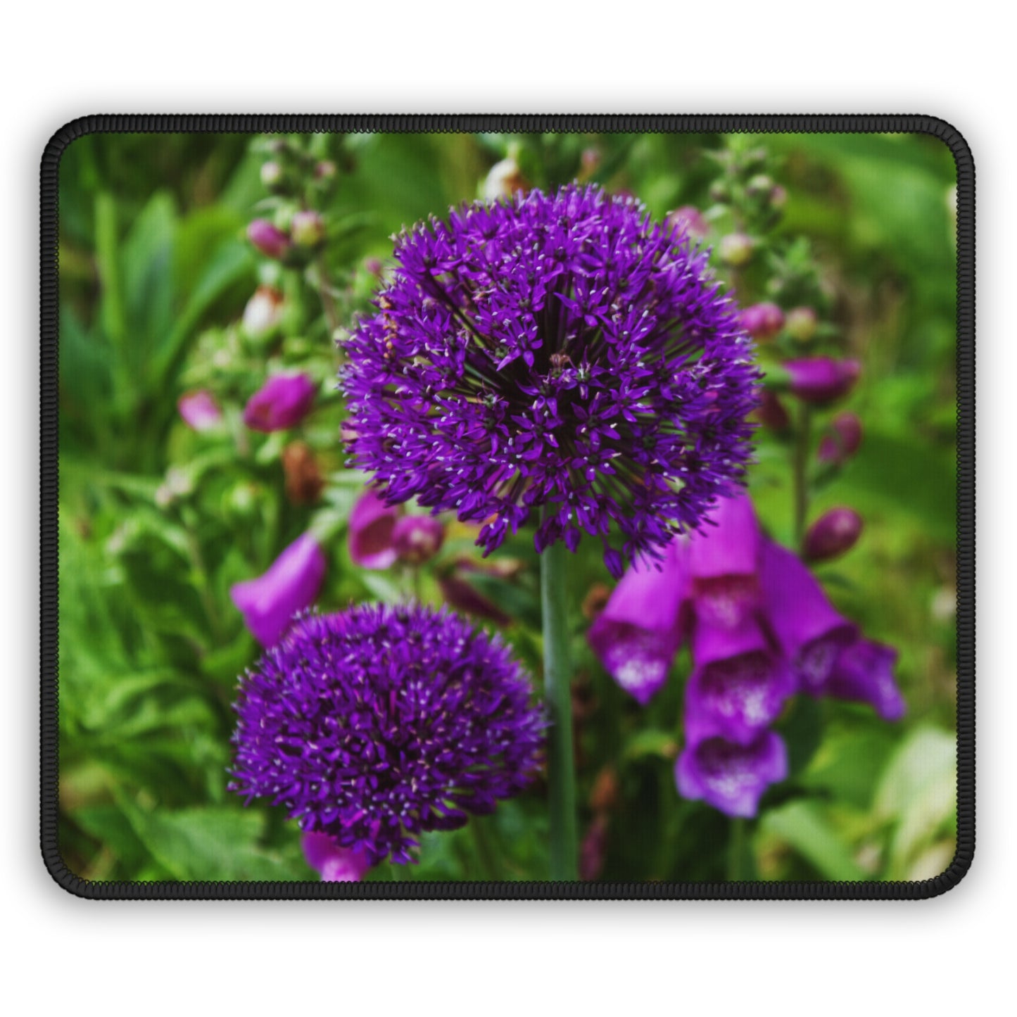 Garden Flowers Gaming Mouse Pad | Photography Print Mouse Pad