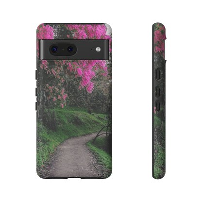 Scenic Path Phone Case | Floral Photography Phone Case | iPhone | Pixel | Samsung