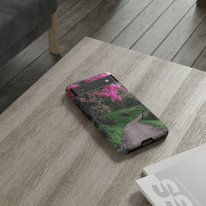 Scenic Path Phone Case | Floral Photography Phone Case | iPhone | Pixel | Samsung