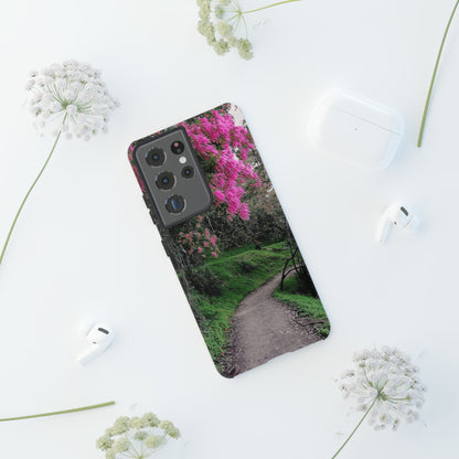 Scenic Path Phone Case | Floral Photography Phone Case | iPhone | Pixel | Samsung