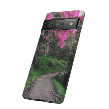 Scenic Path Phone Case | Floral Photography Phone Case | iPhone | Pixel | Samsung