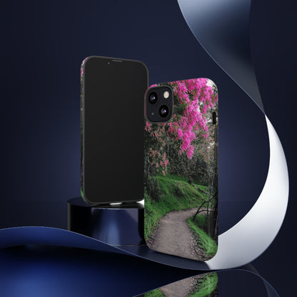 Scenic Path Phone Case | Floral Photography Phone Case | iPhone | Pixel | Samsung