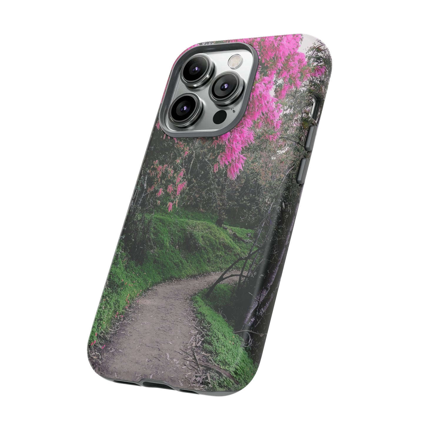 Scenic Path Phone Case | Floral Photography Phone Case | iPhone | Pixel | Samsung