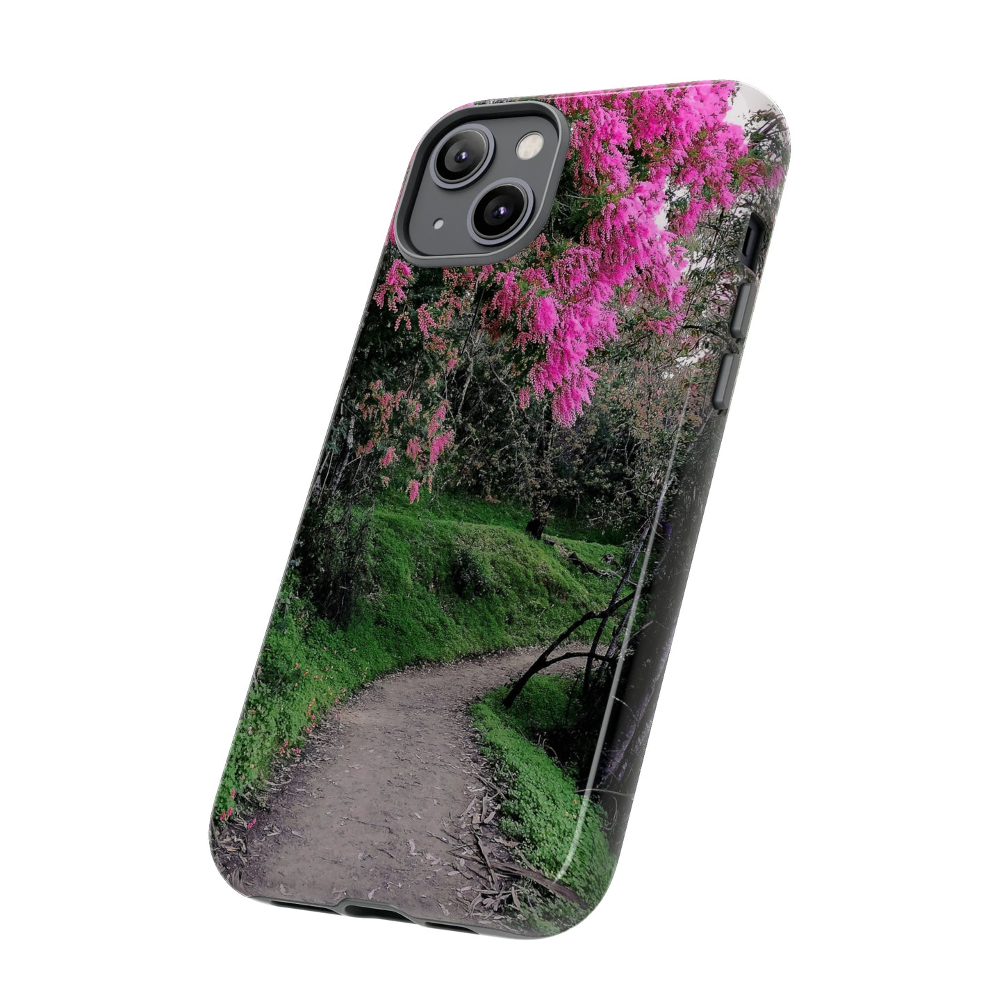 Scenic Path Phone Case | Floral Photography Phone Case | iPhone | Pixel | Samsung