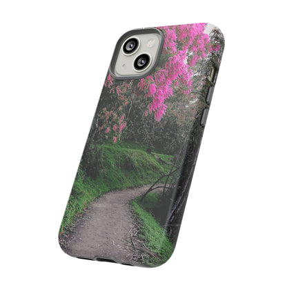 Scenic Path Phone Case | Floral Photography Phone Case | iPhone | Pixel | Samsung