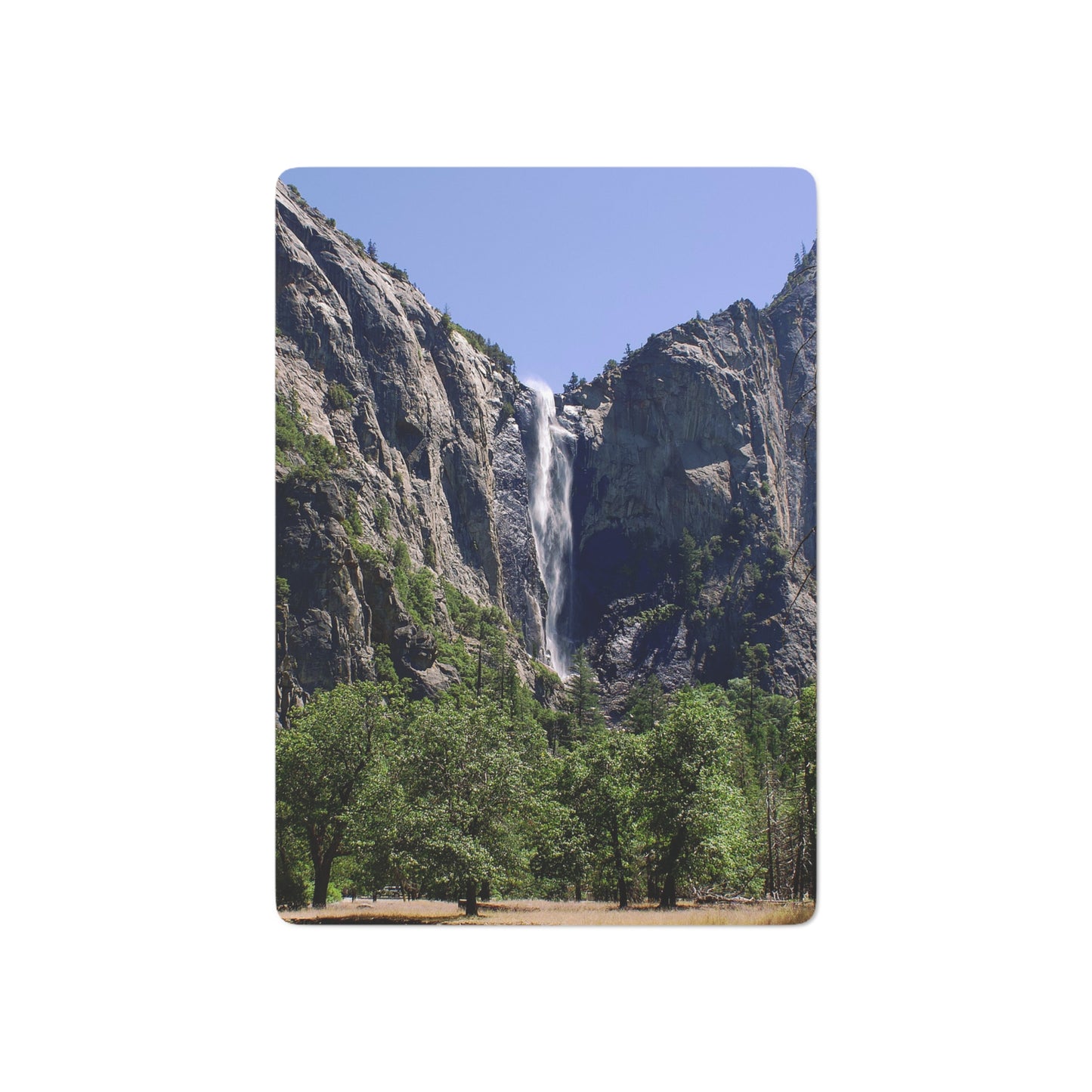 Yosemite Waterfall Photography Playing Cards