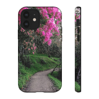 Scenic Path Phone Case | Floral Photography Phone Case | iPhone | Pixel | Samsung