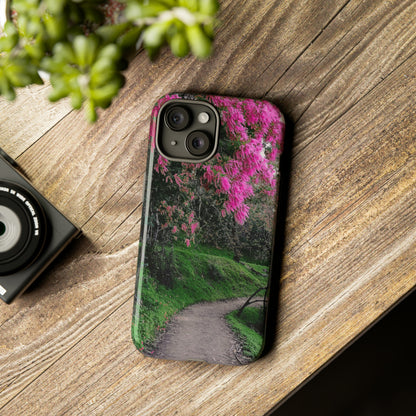 Scenic Path Phone Case | Floral Photography Phone Case | iPhone | Pixel | Samsung