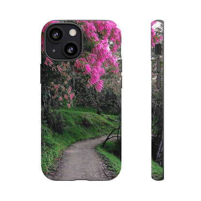 Scenic Path Phone Case | Floral Photography Phone Case | iPhone | Pixel | Samsung