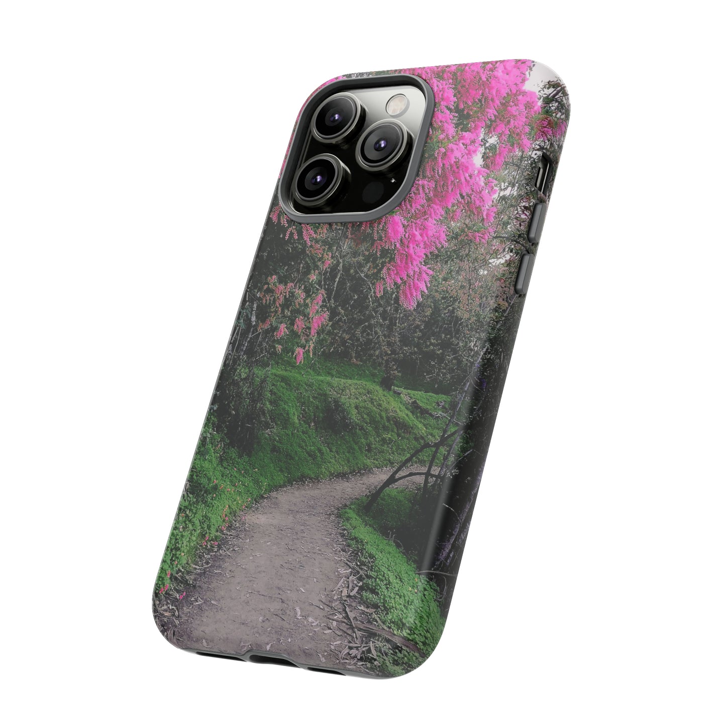 Scenic Path Phone Case | Floral Photography Phone Case | iPhone | Pixel | Samsung