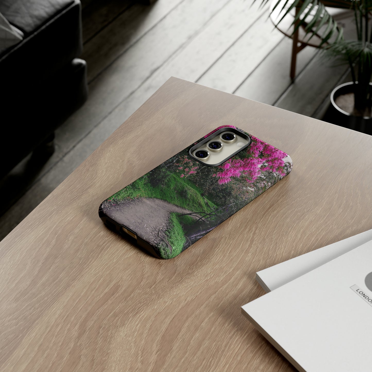 Scenic Path Phone Case | Floral Photography Phone Case | iPhone | Pixel | Samsung