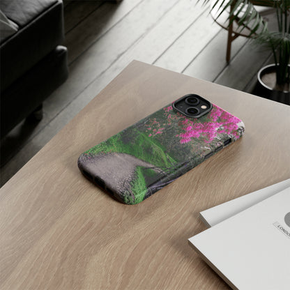 Scenic Path Phone Case | Floral Photography Phone Case | iPhone | Pixel | Samsung