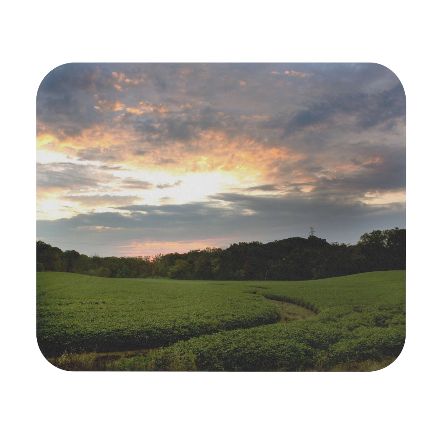 Midwest Sunset Photography Mouse Pad