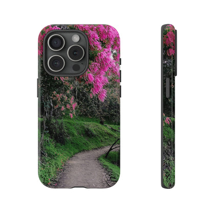 Scenic Path Phone Case | Floral Photography Phone Case | iPhone | Pixel | Samsung