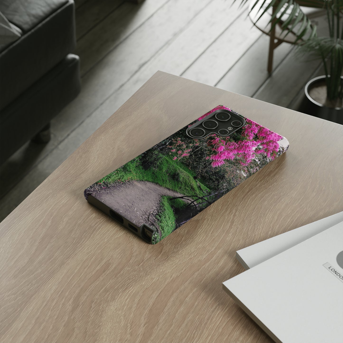 Scenic Path Phone Case | Floral Photography Phone Case | iPhone | Pixel | Samsung