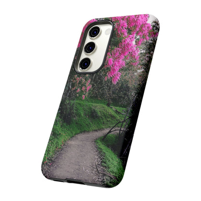 Scenic Path Phone Case | Floral Photography Phone Case | iPhone | Pixel | Samsung