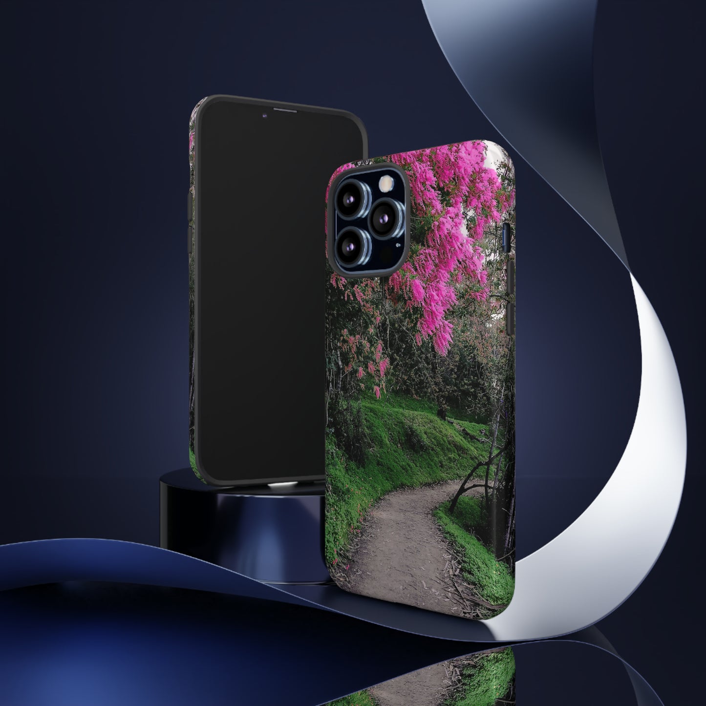 Scenic Path Phone Case | Floral Photography Phone Case | iPhone | Pixel | Samsung