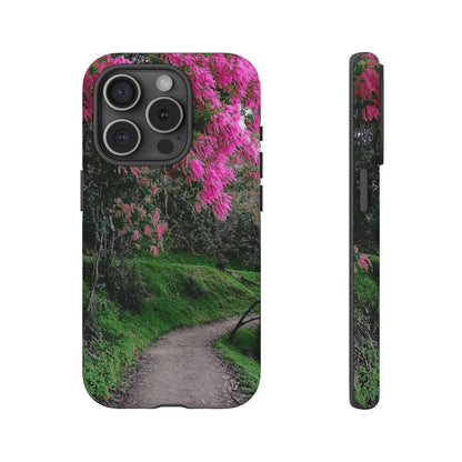 Scenic Path Phone Case | Floral Photography Phone Case | iPhone | Pixel | Samsung