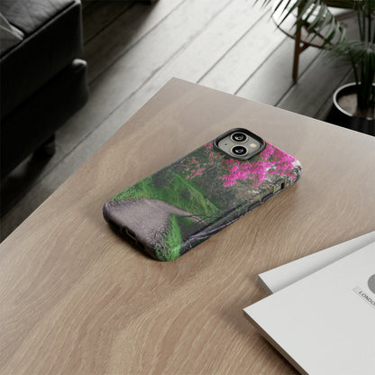 Scenic Path Phone Case | Floral Photography Phone Case | iPhone | Pixel | Samsung