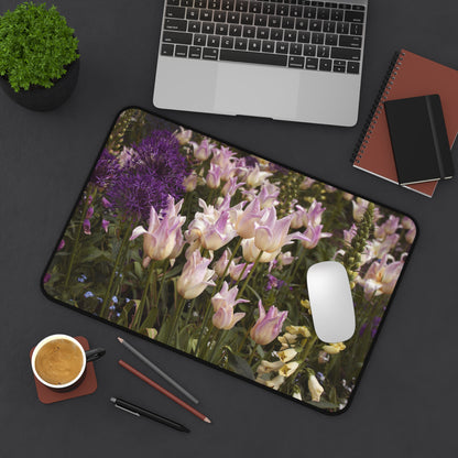 Floral Desk Mat | Home Office Mouse Pad Photography