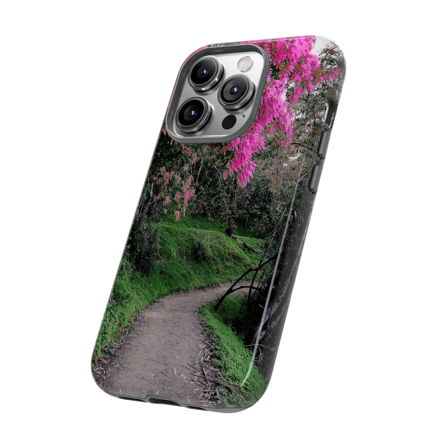 Scenic Path Phone Case | Floral Photography Phone Case | iPhone | Pixel | Samsung