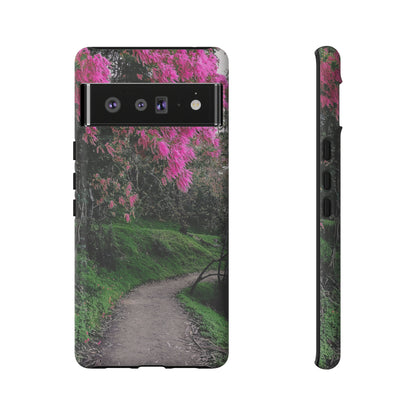 Scenic Path Phone Case | Floral Photography Phone Case | iPhone | Pixel | Samsung