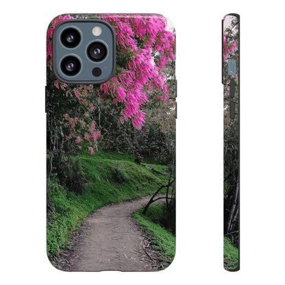 Scenic Path Phone Case | Floral Photography Phone Case | iPhone | Pixel | Samsung