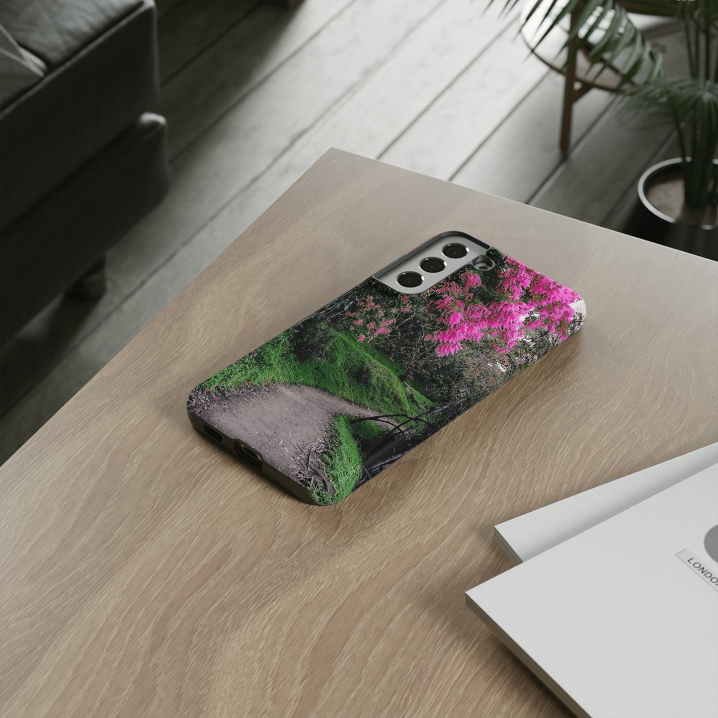 Scenic Path Phone Case | Floral Photography Phone Case | iPhone | Pixel | Samsung