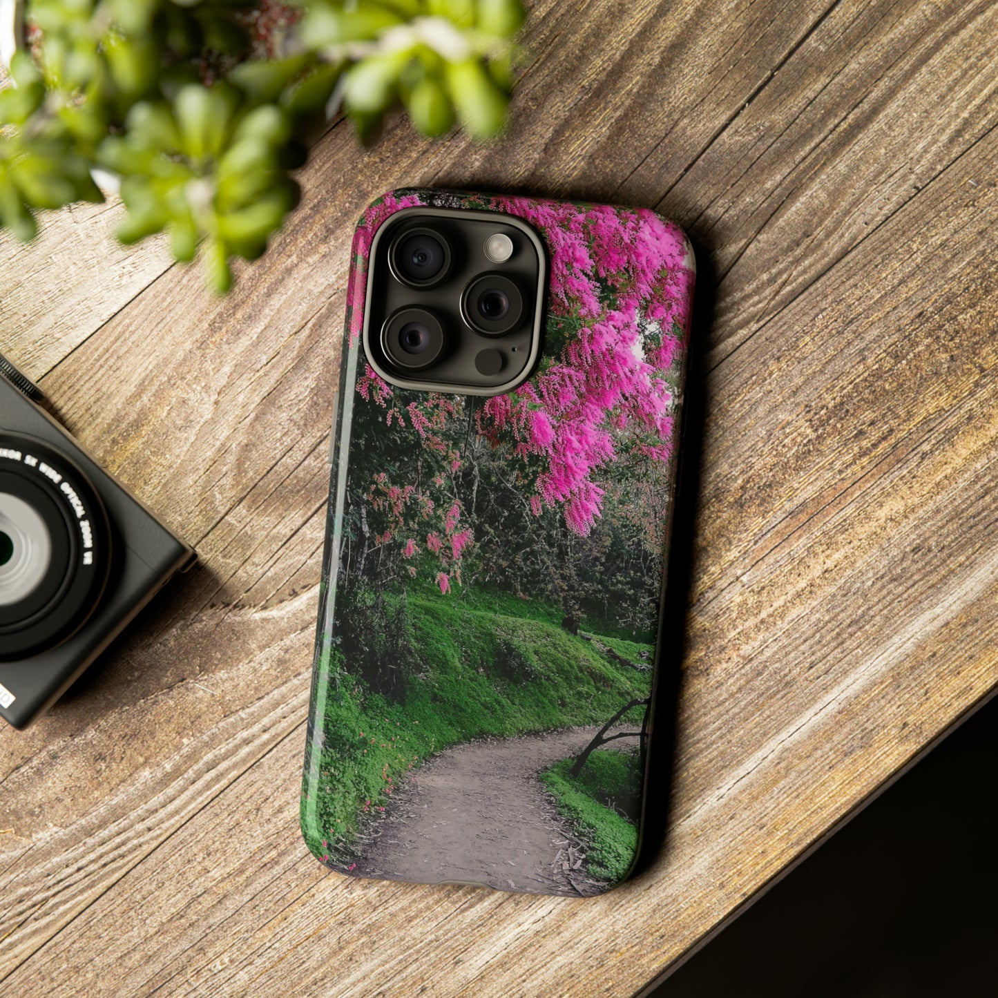 Scenic Path Phone Case | Floral Photography Phone Case | iPhone | Pixel | Samsung