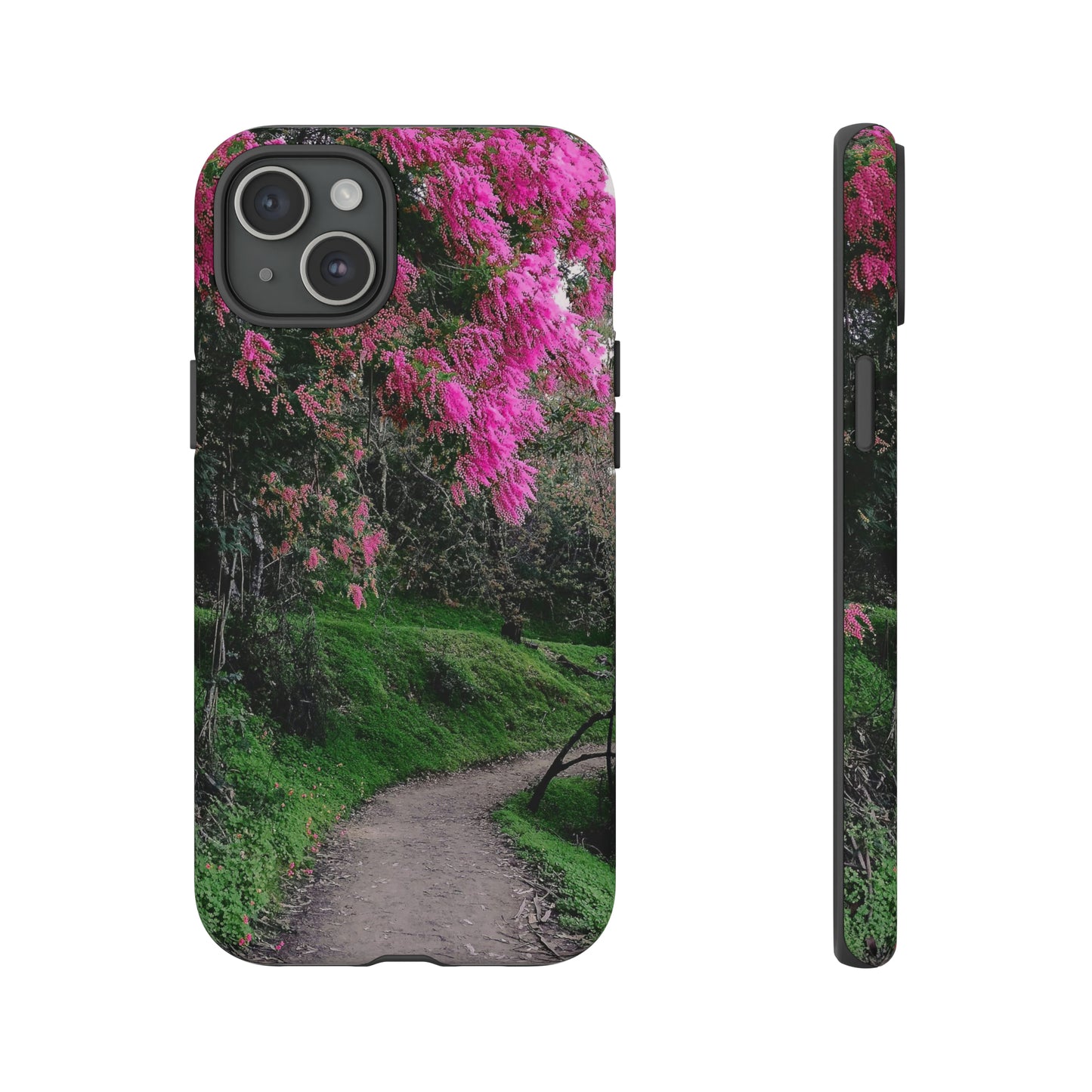 Scenic Path Phone Case | Floral Photography Phone Case | iPhone | Pixel | Samsung